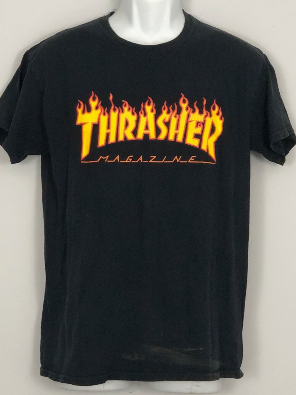 Thrasher Magazine T-Shirt Unisex M Black Vintage Streetwear Skateboard Graphic